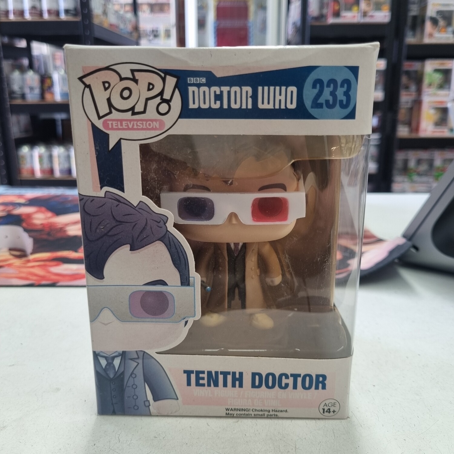 Doctor Who- Tenth Doctor Pop! Vinyl Figure (Box Damaged)