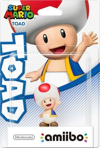 Nintendo Amiibo Super Mario- Toad Figure (Australian Version)