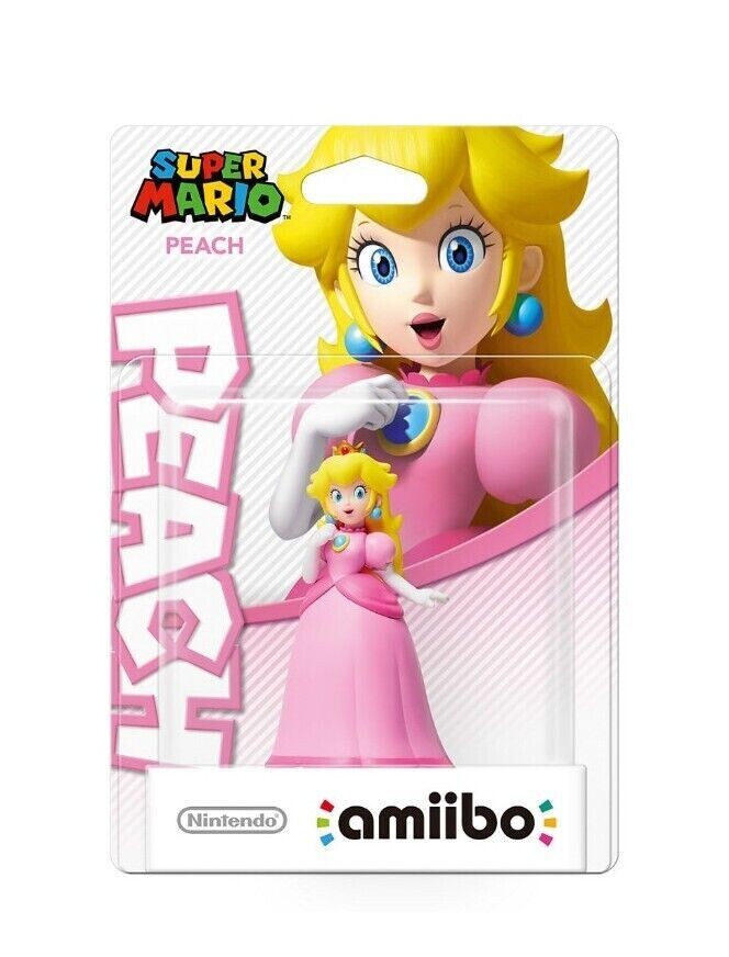 Nintendo Amiibo Super Mario- Peach Figure (Australian Version)
