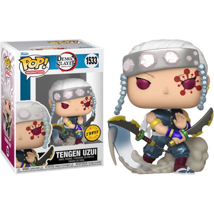 Demon Slayer - Tengen Uzui Chase Pop! Vinyl Bundle of 6 (set of 6 Pops)