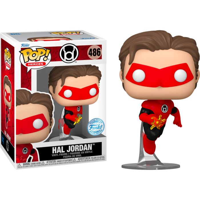Green Lantern - Hal Jordan (Red Lantern) Pop! Vinyl Figure