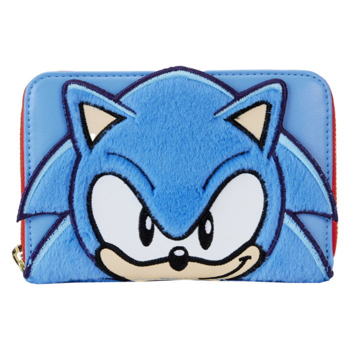 Pre-Order: Sonic the Hedgehog - Classic Plush Cosplay 4" Faux Leather Zip-Around Wallet