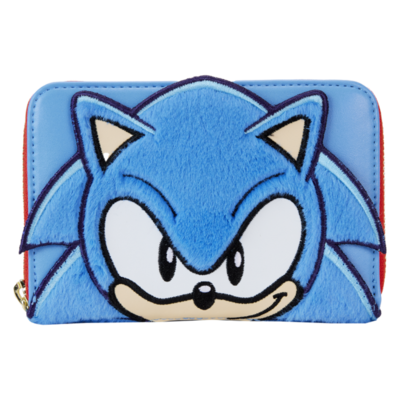 Pre-Order: Sonic the Hedgehog - Classic Plush Cosplay 4" Faux Leather Zip-Around Wallet