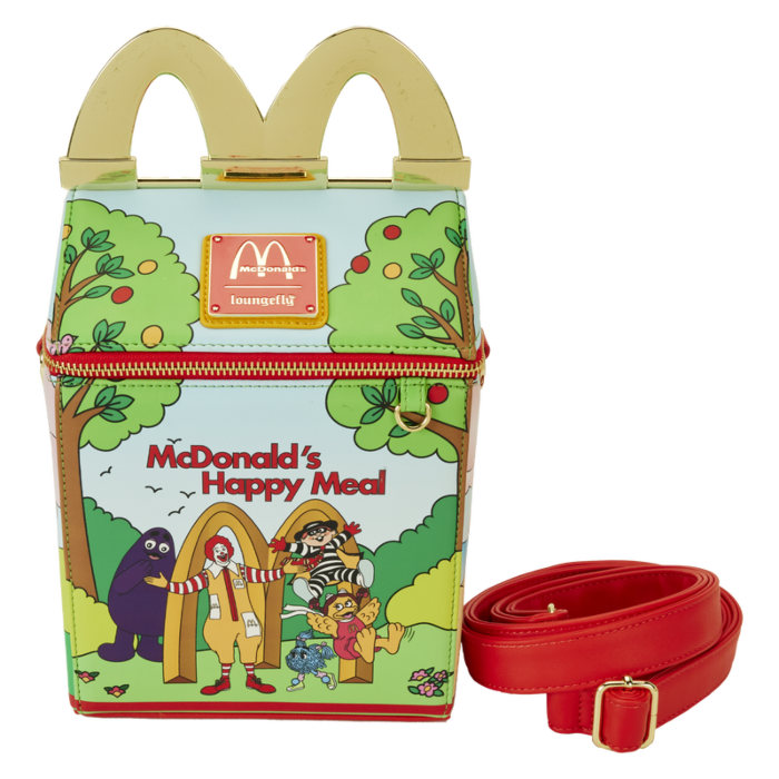 Pre-Order: McDonald's - Vintage Happy Meal 9" Faux Leather Crossbody Bag
