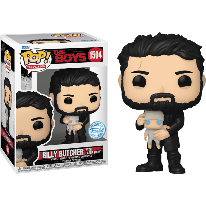 The Boys - Billy Butcher with Laser Baby Pop! Vinyl Figure