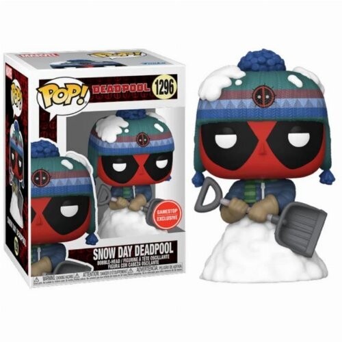 Marvel Deadpool - Snow Day Deadpool Pop! Vinyl Figure (Gamstop Exclusive)