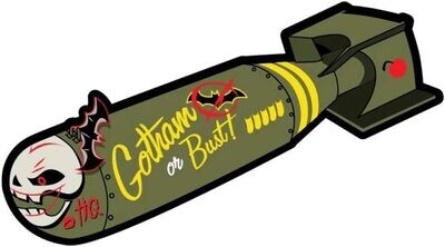 Harley Quinn Atomic Bomb Enamel Pin