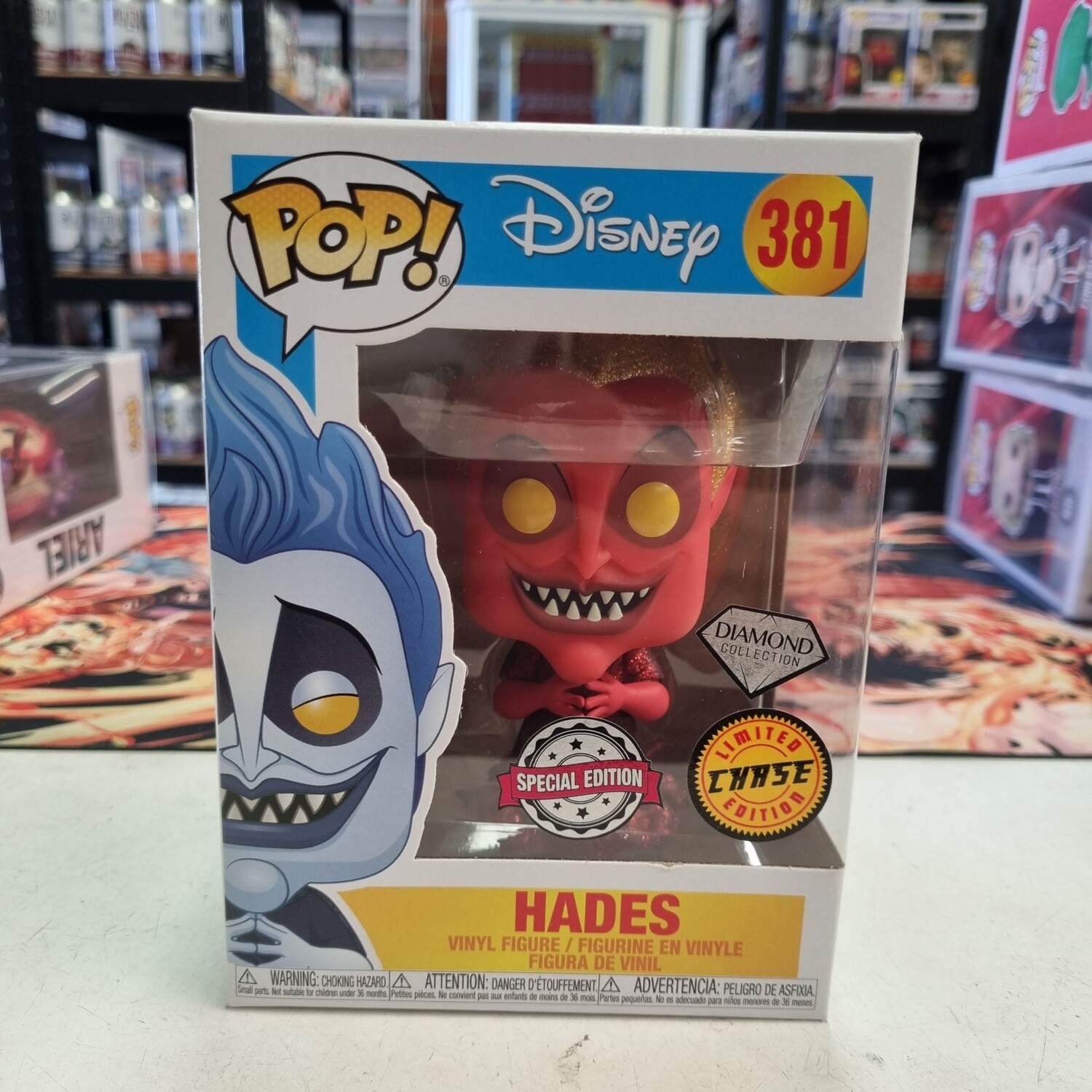 Hercules - Hades Diamond Glitter Chase Pop! Vinyl Figure