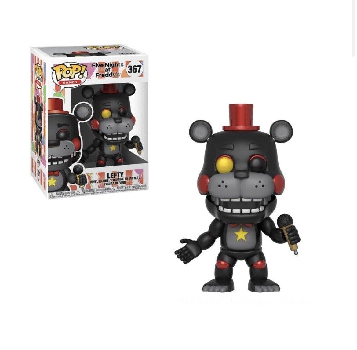 Five Nights at Freddy&#39;s- Lefty Pop! Vinyl Figure
