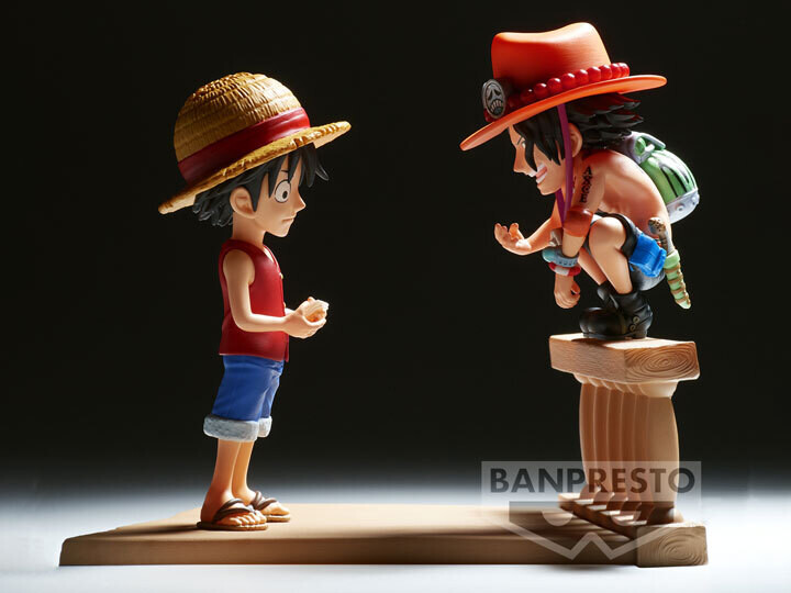 One Piece Luffy Ace Makino Figure Ichiban Kuji ROAD TO DAWN Prize A Japan