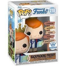 Freddy Funko- Backpacking Freddy Pop! Vinyl Figure (Funko Exclusive Sticker)