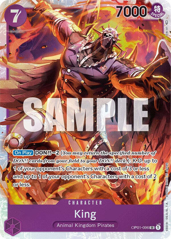 One Piece Card Japanese- OP01-096