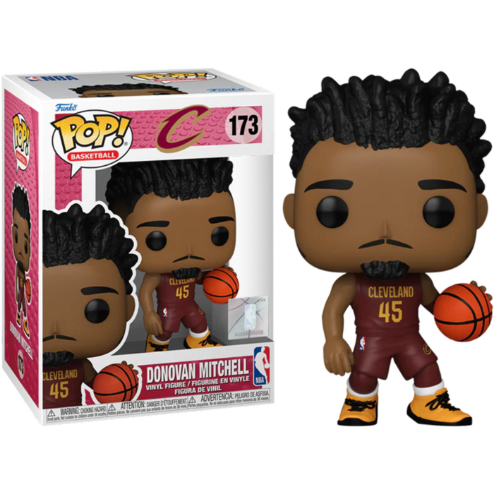 NBA Basketball - Donovan Mitchell Cavaliers Pop! Vinyl Figure