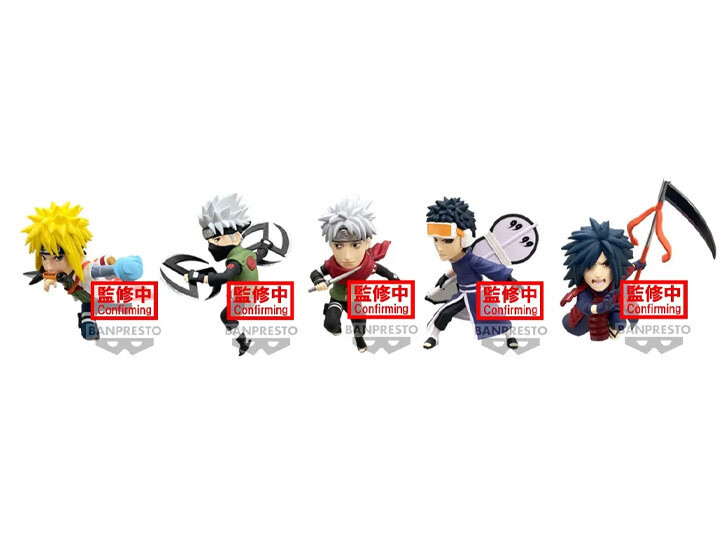 Naruto: Shippuden World Collectable Figure NarutoP99 Vol.2 Set of 5 Figures