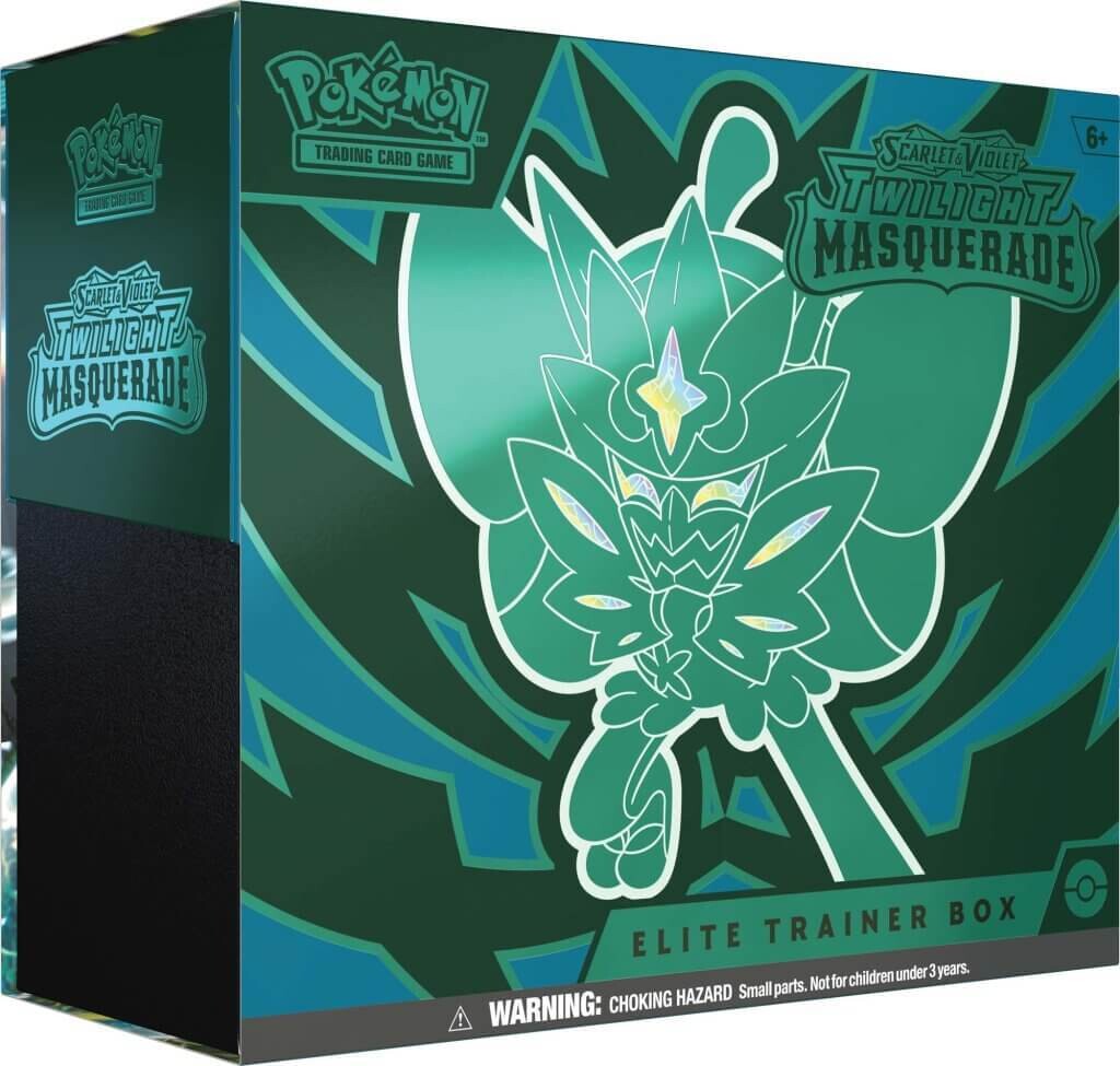 POKEMON TCG Scarlet &amp; Violet 6 Twilight Masquerade Elite Trainer Box