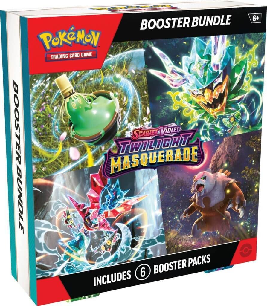 POKEMON TCG Scarlet &amp; Violet 6 Twilight Masquerade Booster Bundle