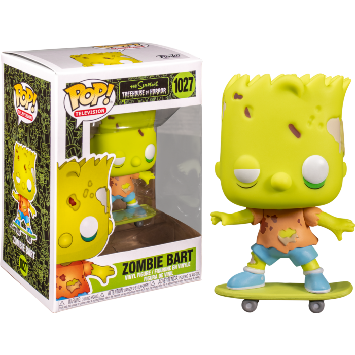 The Simpsons - Zombie Bart Simpson Pop! Vinyl Figure