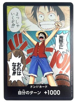 One Piece Card Japanese- OP01 Luffy Don Card