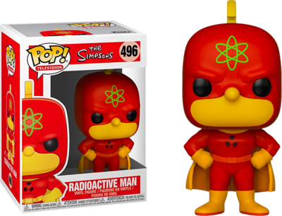 The Simpsons - Radioactive Man Pop! Vinyl Figure