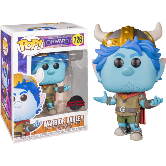 Onward (2020) – Barley Lightfoot in Warrior Outfit Pop! Vinyl Figure