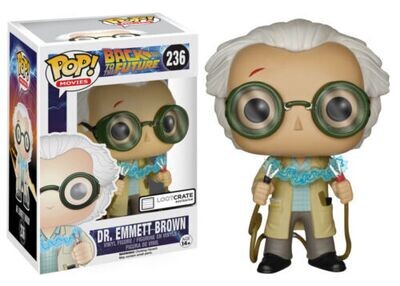 Back to the Future- Dr. Emmett Brown Pop! Vinyl Figure (LootCrate Exclusive)