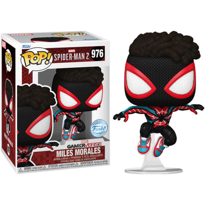 Marvel&#39;s Spider-Man 2 - Miles Morales (Evolved Suit) Pop! Vinyl Figure