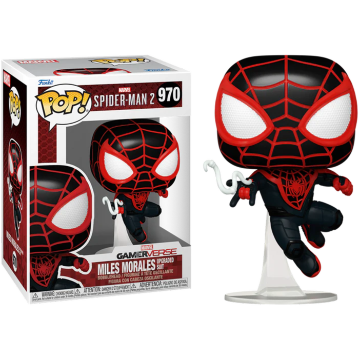 Marvel&#39;s Spider-Man 2 - Miles Morales (Upgraded Suit) Pop! Vinyl Figure