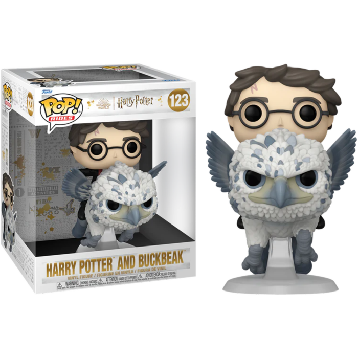 Harry Potter and the Prisoner of Azkaban - Harry Potter with Buckbeak Pop! Rides Vinyl Figure