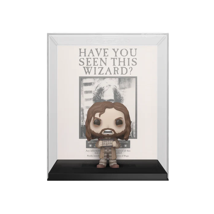 Harry Potter and the Prisoner of Azkaban - Wanted Poster with Sirius Black Pop! Covers Vinyl Figure