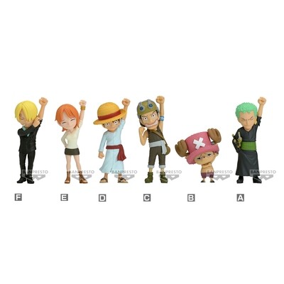 Pre-Order: One Piece World Collectable Figure -sign of our fellowship- Complete Set 6 Figures