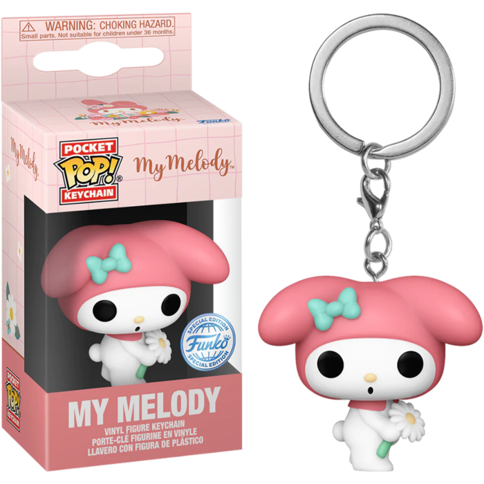 Hello Kitty - My Melody (Spring Time) Pop! Keychain Figure