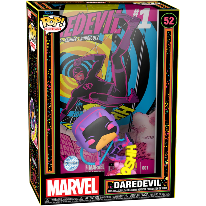 Daredevil - Daredevil (Vol.4) #1 Blacklight Pop! Comic Covers Vinyl Figure