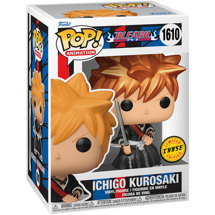 Bleach - Ichigo Kurosaki Chase Pop! Vinyl Bundle of 6 (set of 6 Pops)