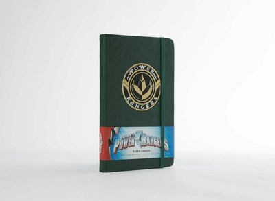 Power Rangers: Hardcover Ruled Journal Hardcover Note Book- Green Ranger