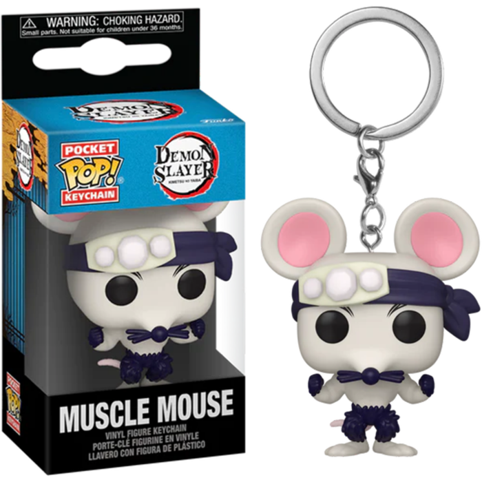 Demon Slayer - Muscle Mouse Pocket Pop! Keychain Figure