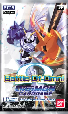 Digimon Card Game Series 05 Battle of Omni BT05 Single Pack