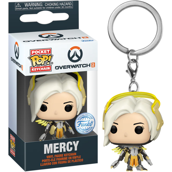 Overwatch 2 - Mercy Pocket Pop! Vinyl Keychain