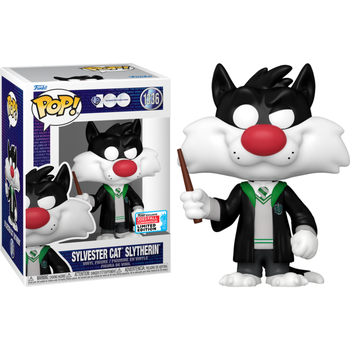 Looney Tunes x Harry Potter - Sylvester Cat Slytherin Pop! Vinyl Figure (2023 Fall Convention Exclusive)