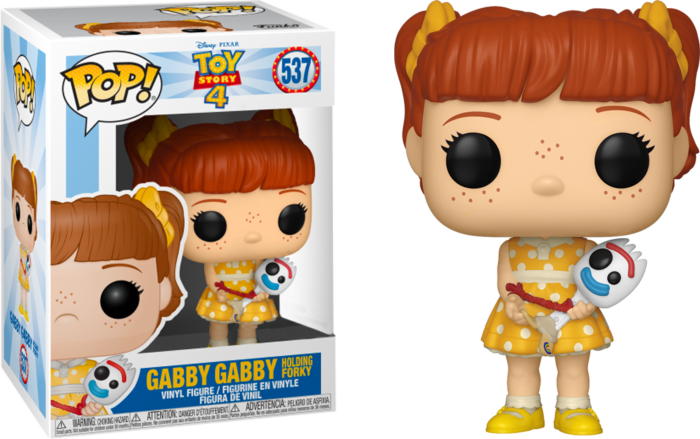 Toy Story 4 - Gabby Gabby with Forky Pop! Vinyl Figure