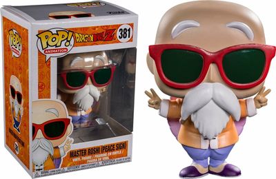 Dragon Ball Z - Master Roshi with With Peace Sign Pop! Vinyl Figure