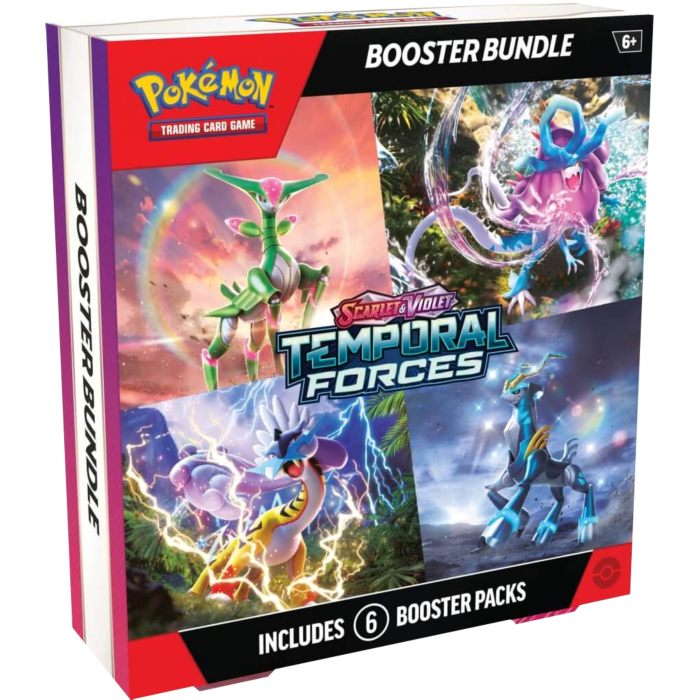 Pokemon - Scarlet &amp; Violet 5 Temporal Forces Booster Bundle (6 Packs)