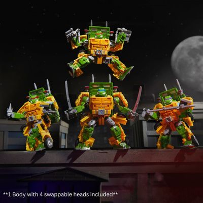 Transformers: Teenage Mutant Ninja Turtles x Transformers Party Wallop (Collaborative) - alternate product image 2