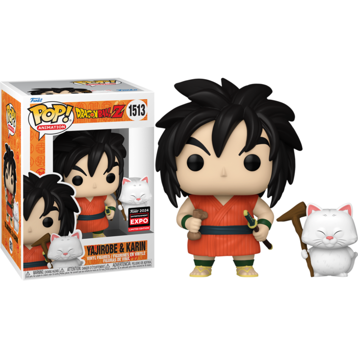Dragon Ball Z - Yajirobe with Korin Pop! Vinyl Figure (2024 Entertainment Expo Convention Exclusive)