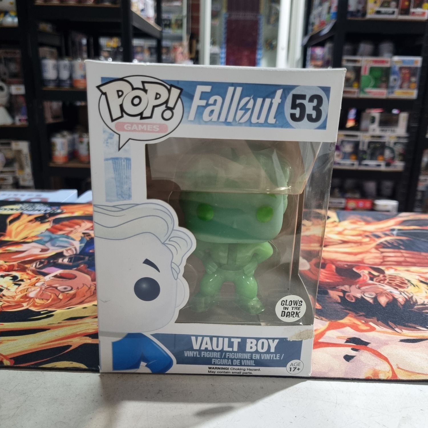 Fallout- Vault Boy Glow In The Dark Pop! Vinyl Figure (Box Damaged)