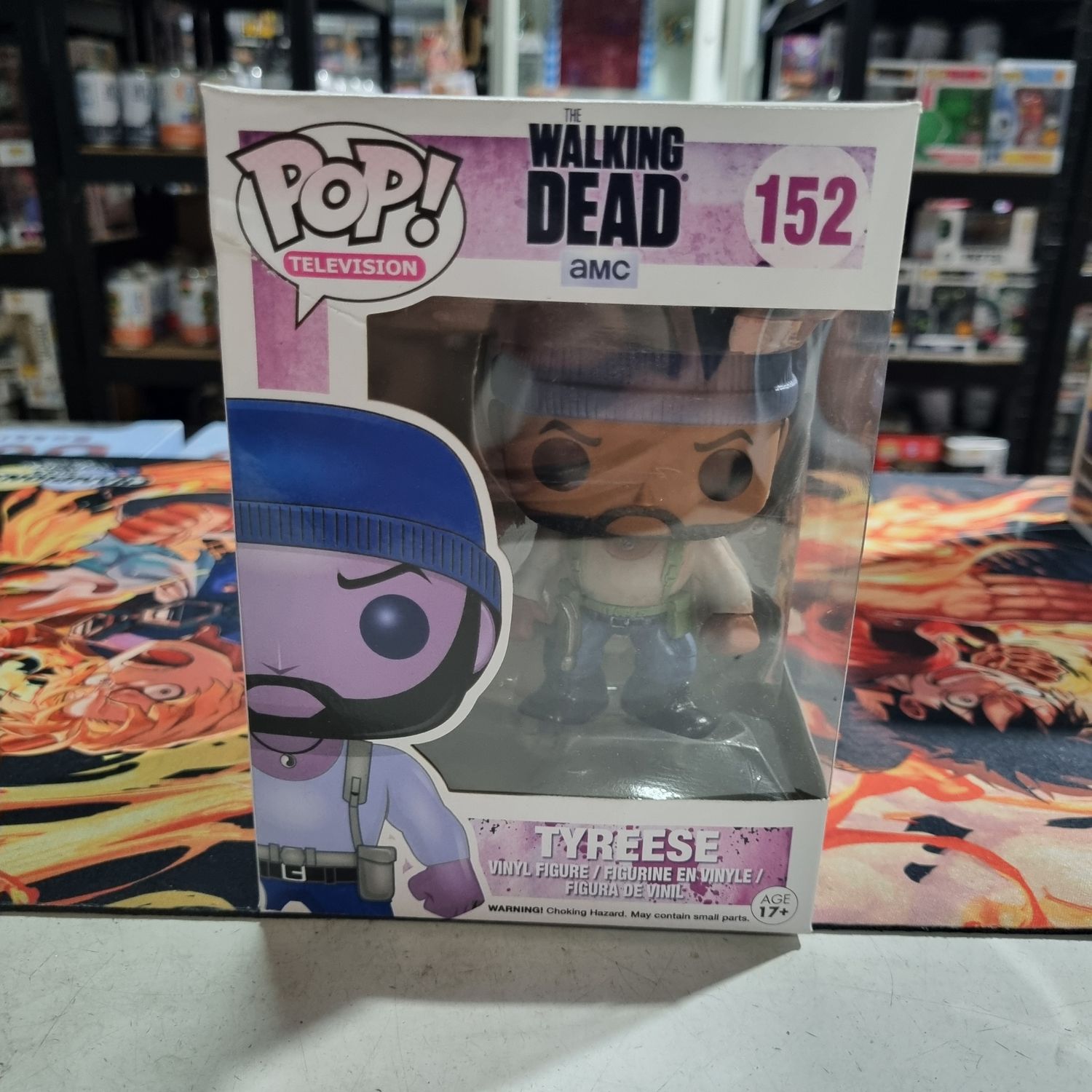 The Walking Dead- Tyreese Pop! Vinyl Figure (Box Damaged)