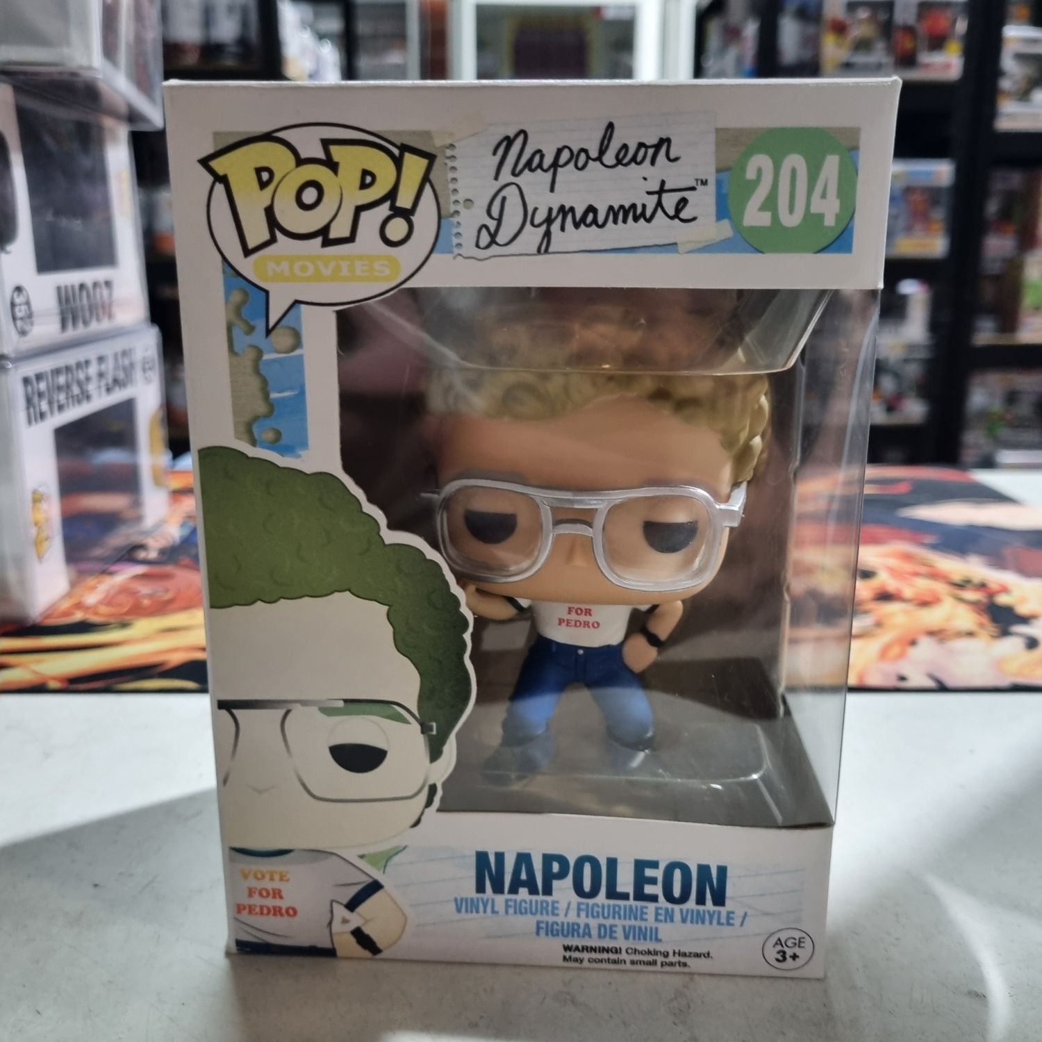 Napoleon Dynamite- Napoleon Pop! Vinyl Figure (Box Damaged)