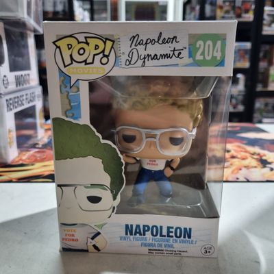 Napoleon Dynamite- Napoleon Pop! Vinyl Figure (Box Damaged)