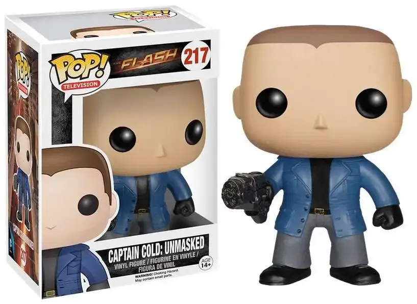 The Flash- Captain Cold Unmasked Pop! Vinyl Figure