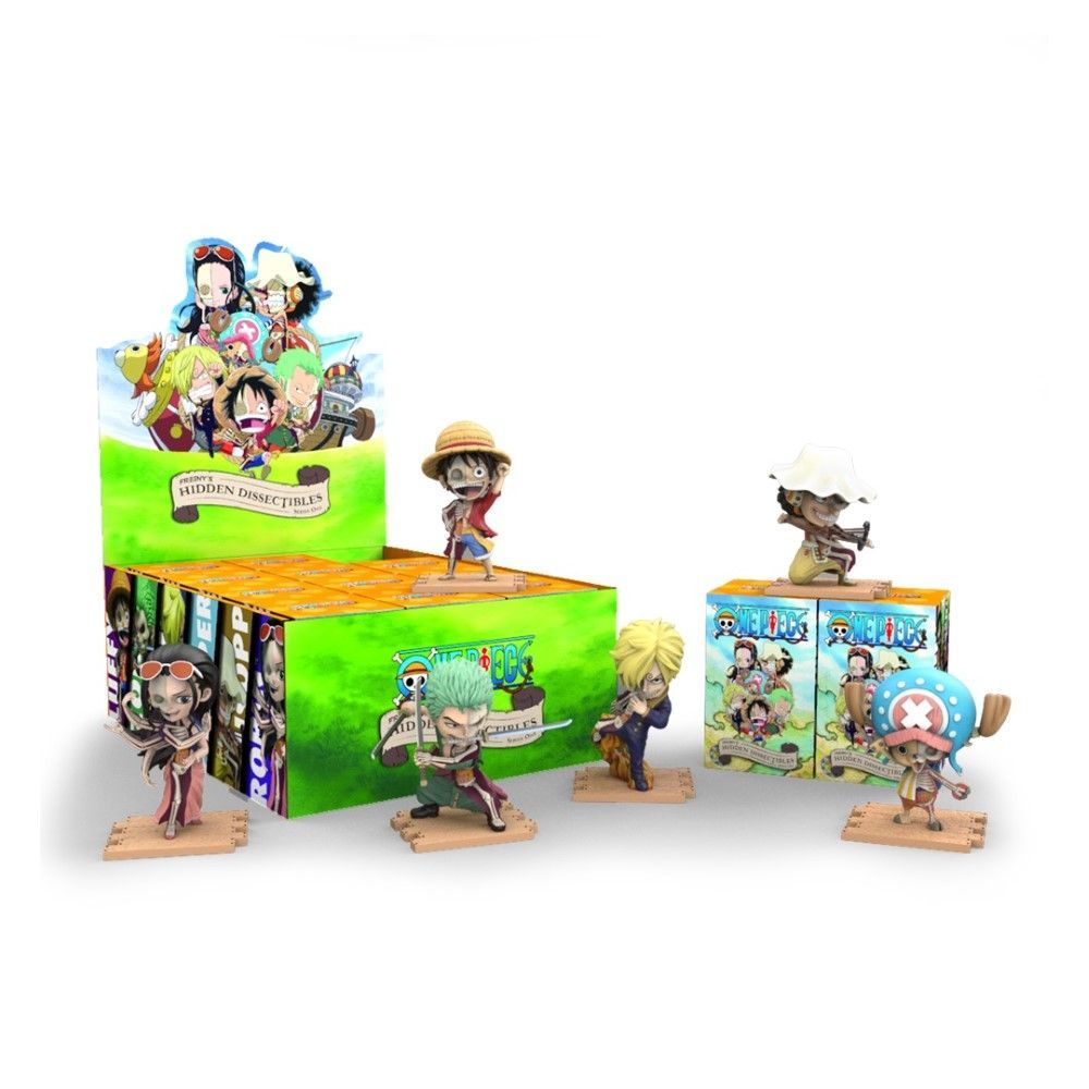 Mighty Jaxx: Freeny&#39;s Hidden Dissectibles – One Piece Display (Box of 12)