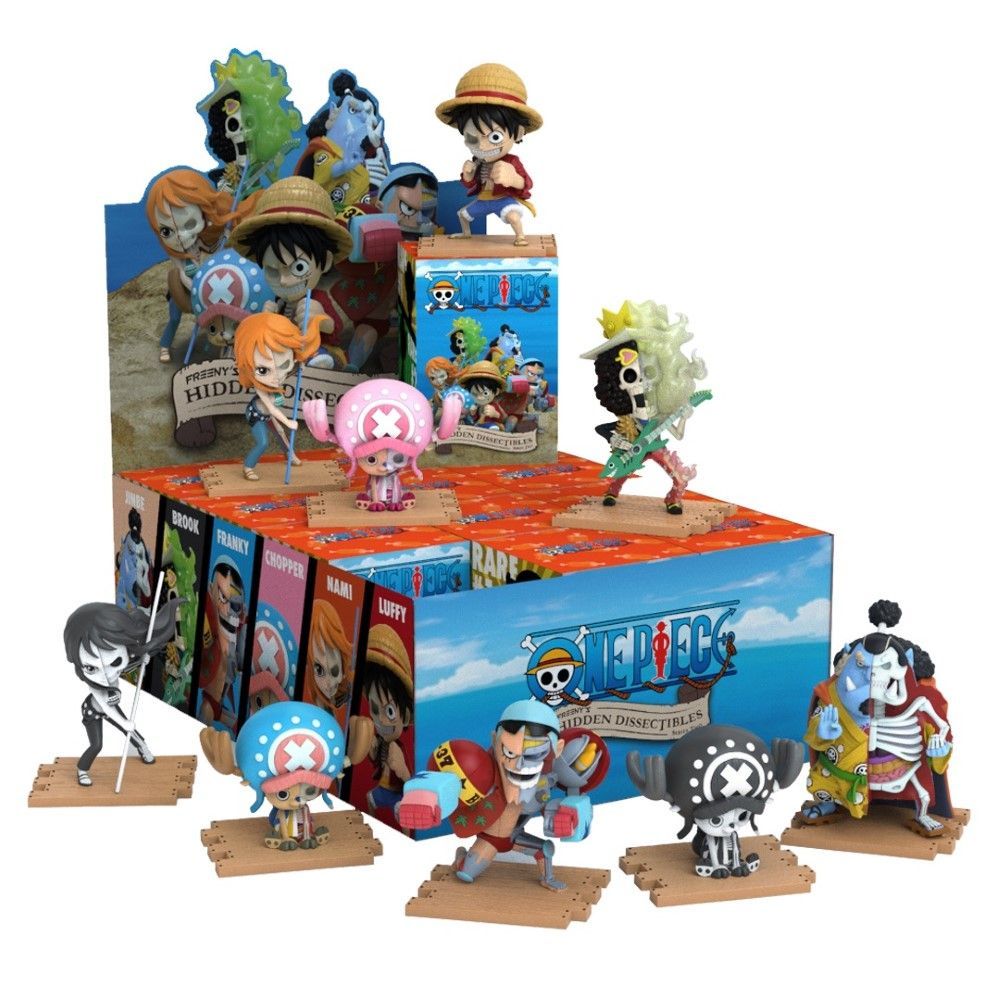 Mighty Jaxx: Freeny's Hidden Dissectibles – One Piece (Series 2) Display (Box of 12)